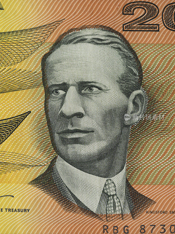旧澳大利亚20元纸币