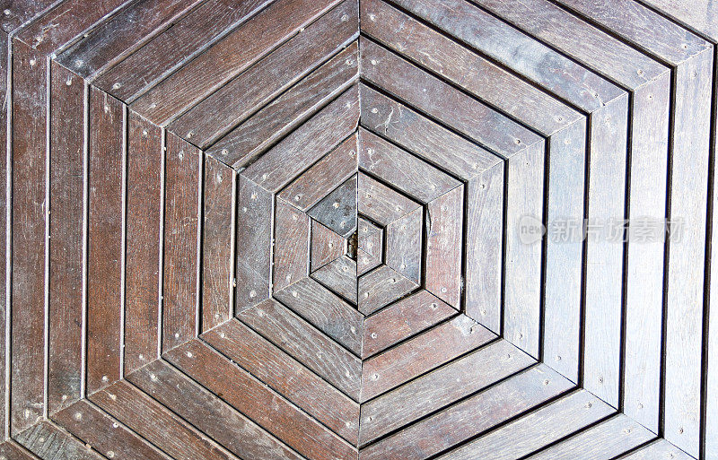 几何木地板