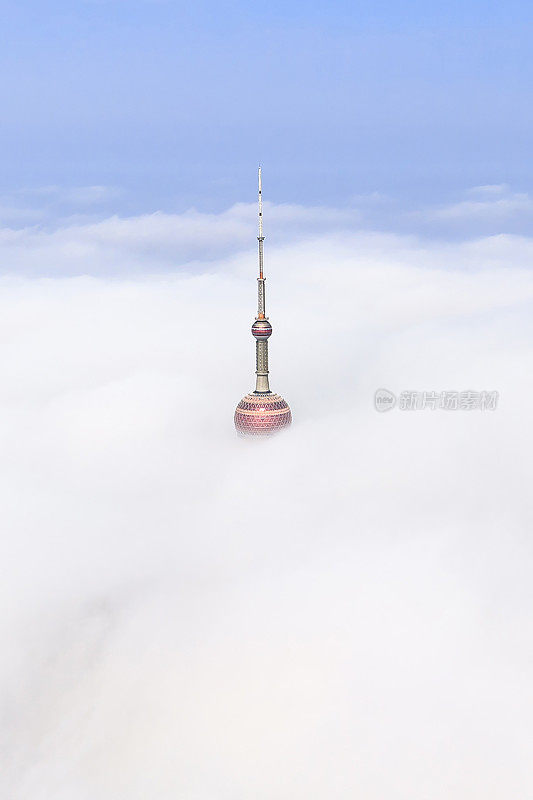 上海的云海