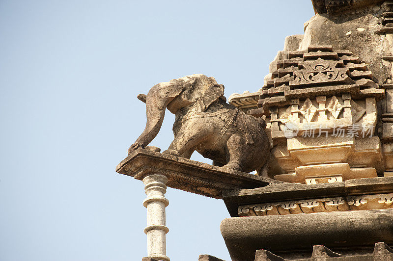 Visvanatha殿。Khajuraho。