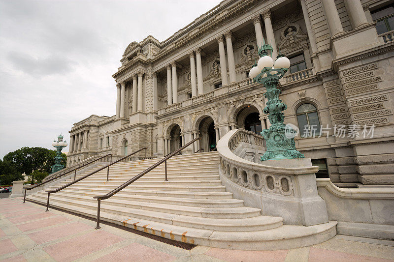 华盛顿特区国会图书馆入口