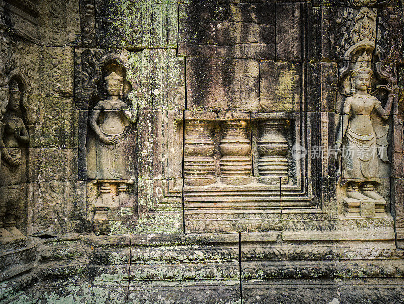 柬埔寨吴哥窟的塔桑寺