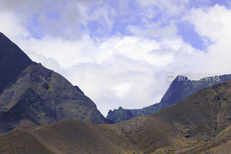 毛伊岛西部山区