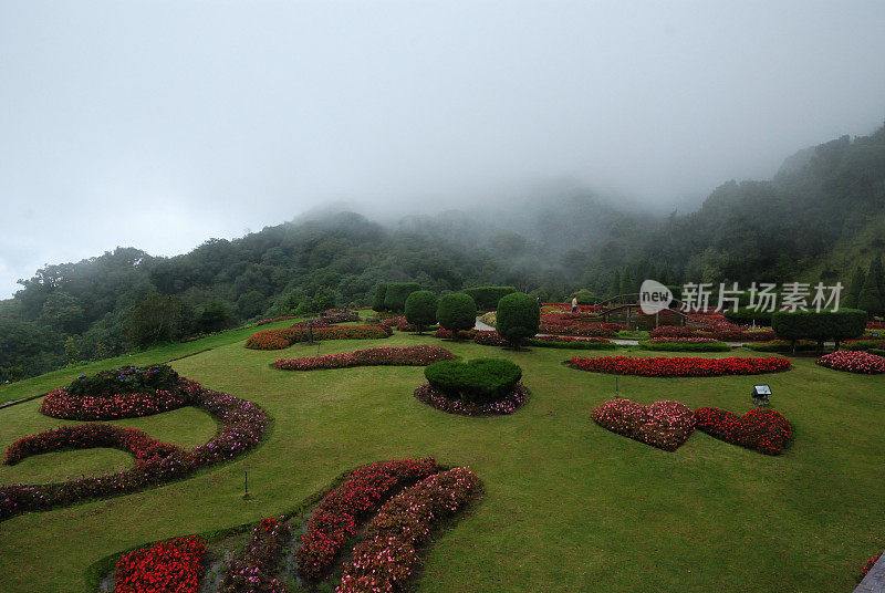 泰国清迈因他农国家公园的风景景点