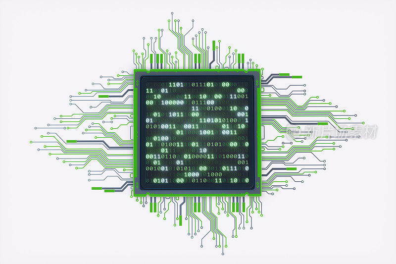 绿色CPU与二进制数字