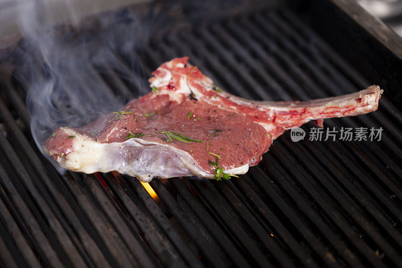 牛里脊的烹饪准备