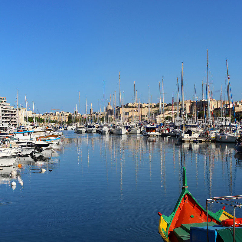 马耳他的Msida游艇码头