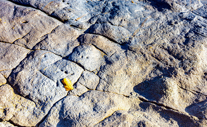 摩洛哥塔哈佐的砂岩地层