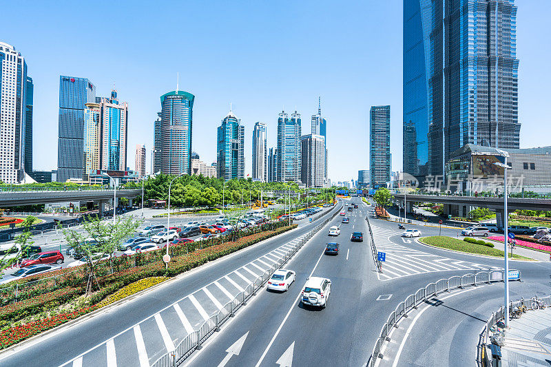 中国上海市内道路