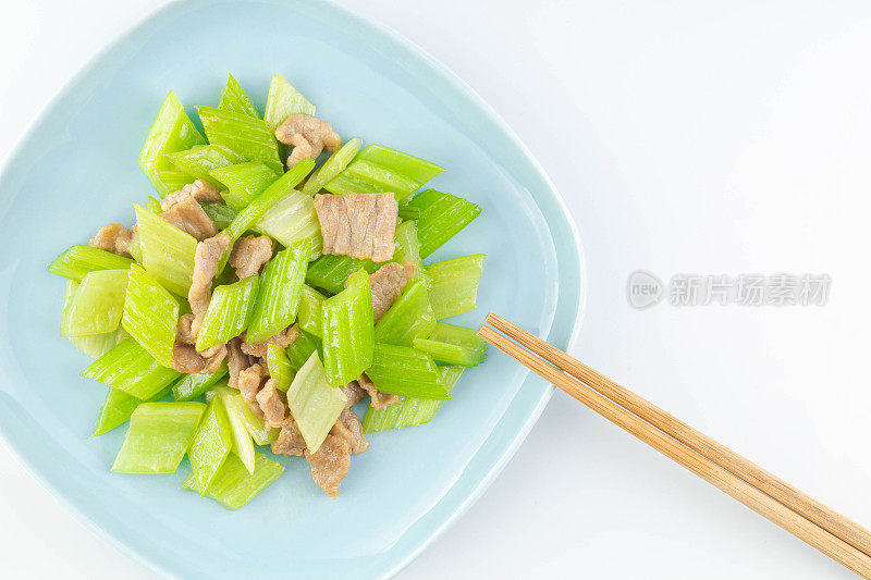 中餐:芹菜炒牛肉