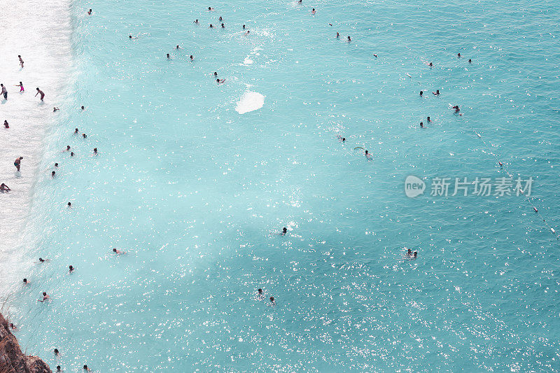 海滩的背景