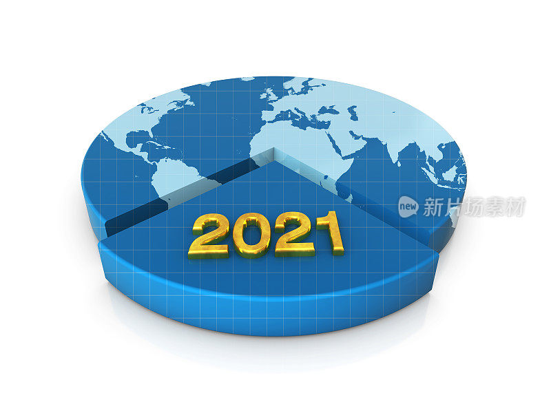 饼图图形与2021年