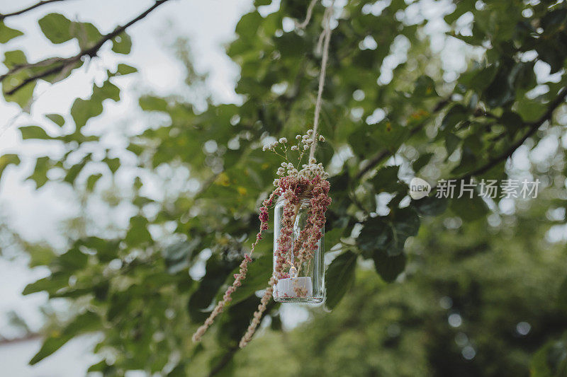 餐桌装饰，婚礼仪式，鲜花