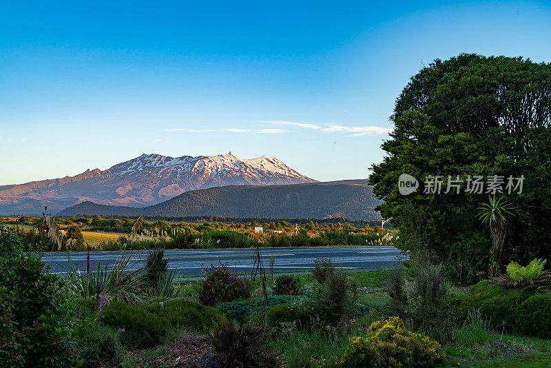 汤加里罗国家公园的鲁阿佩胡山，马纳瓦图-旺加努伊，新西兰