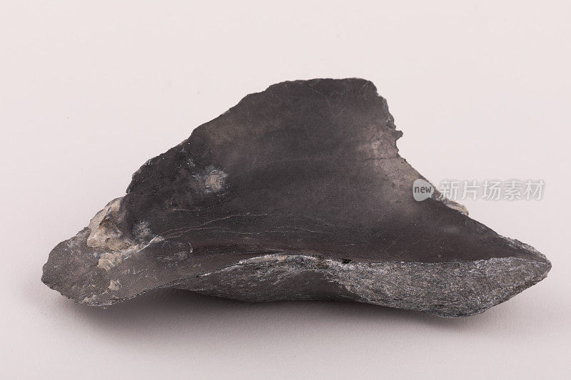 滑石，滑石变质矿物滑石或滑石的岩石样品