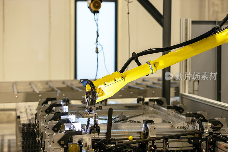 机器人或机器人工业焊接臂