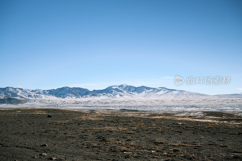 阿拉贝尔高原冬季景观