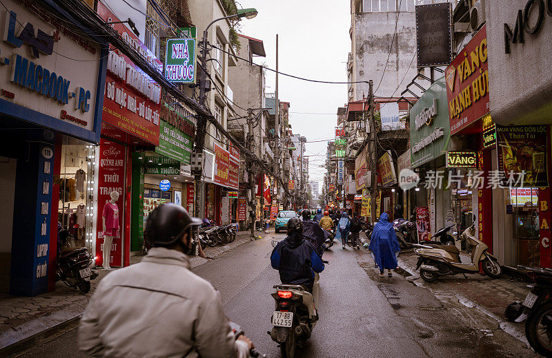 河内老城区街景