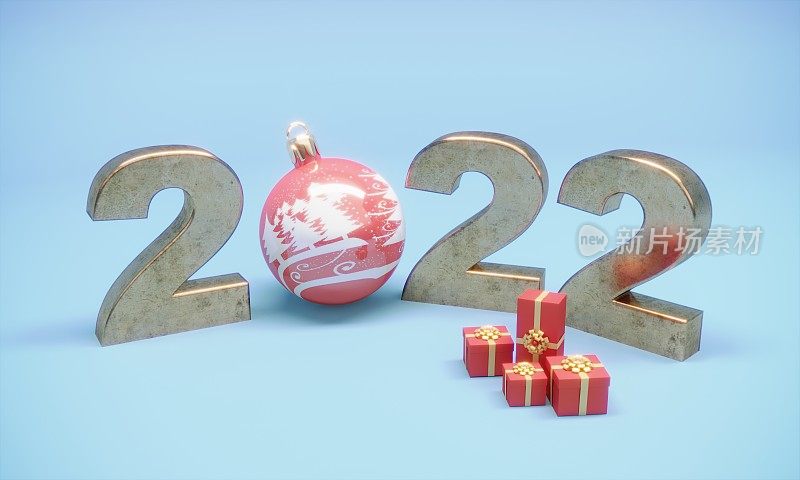 2022年新年概念