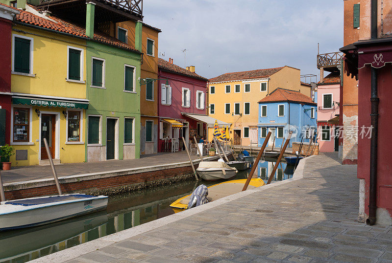 Burano,饱经风霜的墙壁