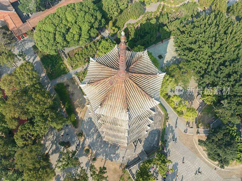 泉州开元寺塔顶