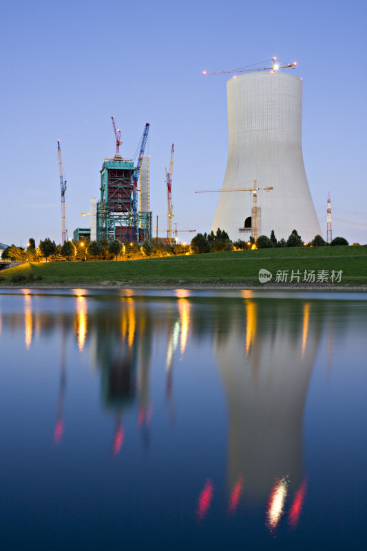 电站建设工地