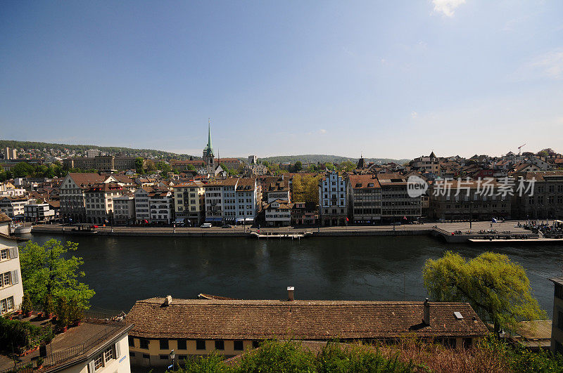 苏黎世瑞士城市全景