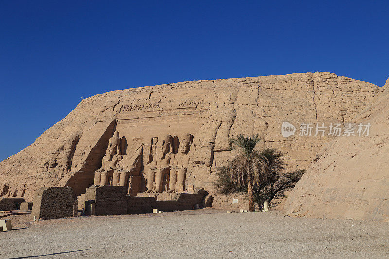 阿布辛贝神庙遗址，埃及