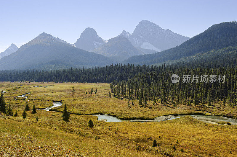 Kananaskis国家的风景