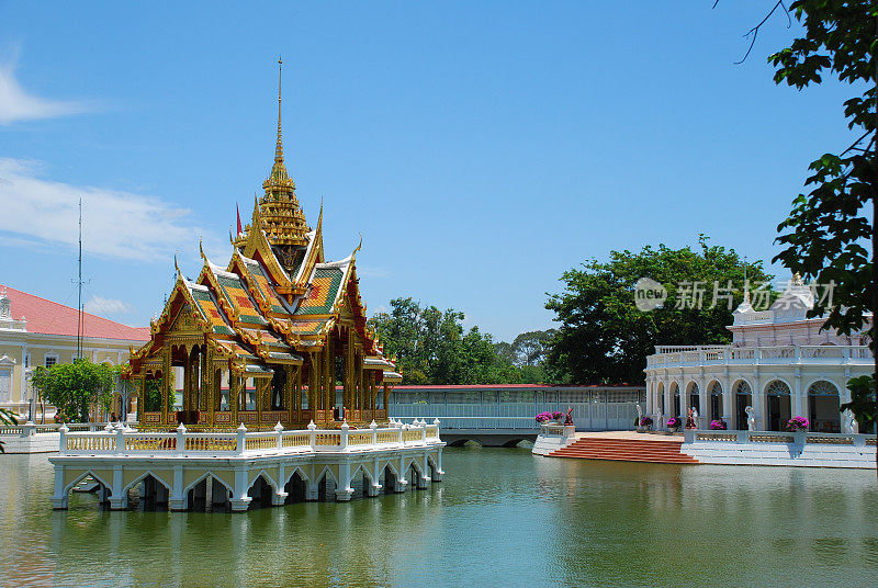 泰国邦巴印的泰国寺庙