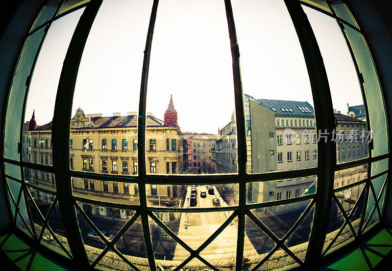 窗外的维也纳，奥地利