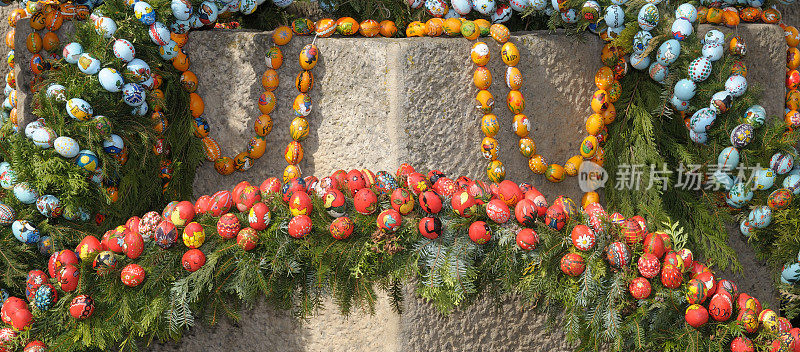 复活节好Osterbrunnen