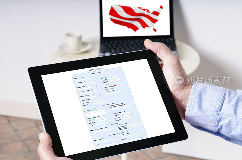 数字平板电脑签证申请