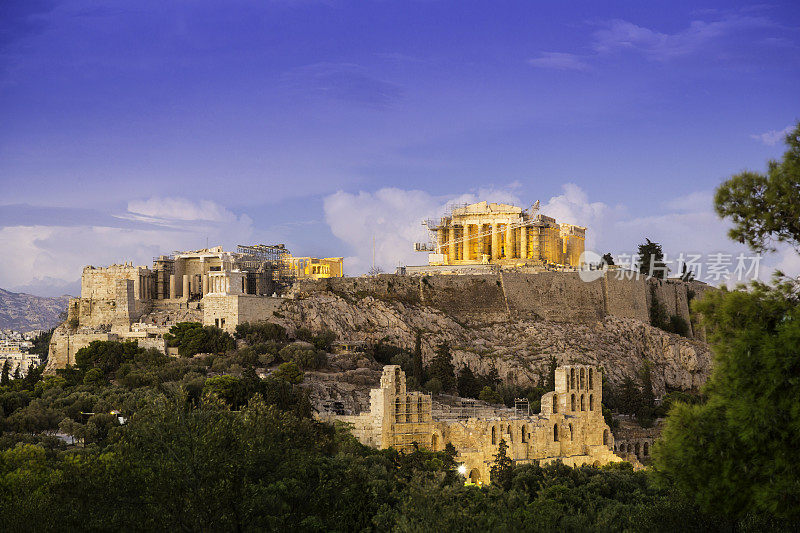 雅典卫城，希腊
