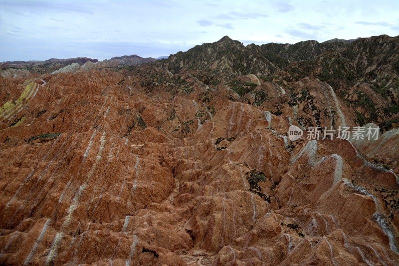 中国甘肃张掖丹霞地貌地质公园