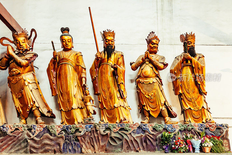 杭州灵隐寺的古和尚们