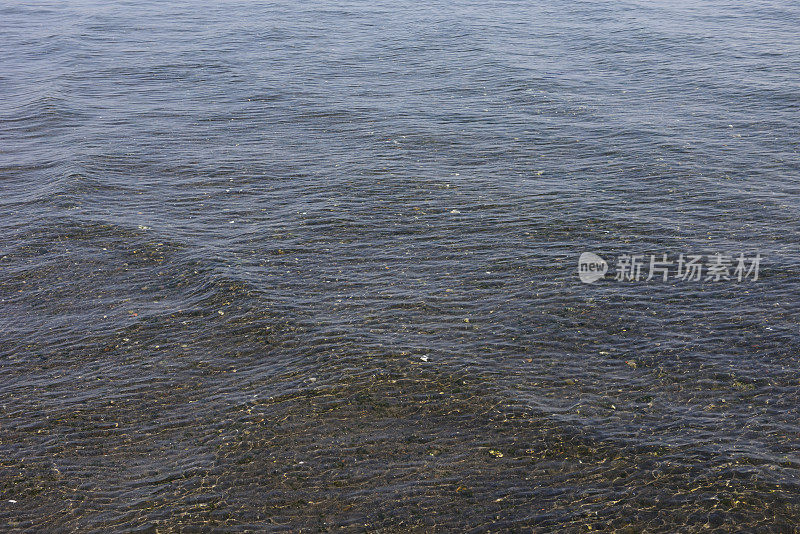 浅海的水面纹理背景