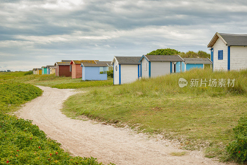 小的海滨小屋