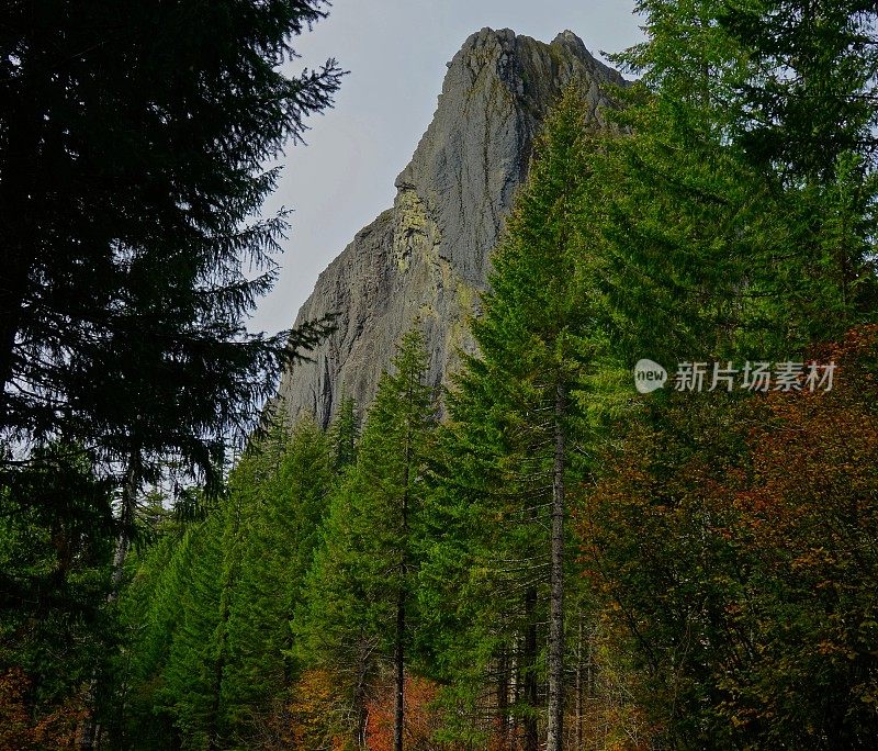 俄勒冈州狼岩隆起