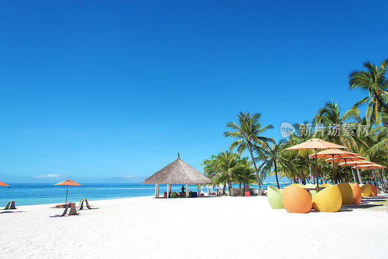 热带天堂海滩度假胜地，保和，菲律宾