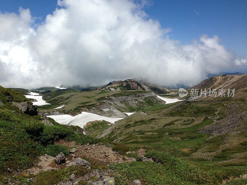 前往日本北海道伯kundake山的路线(北海道百佳山)