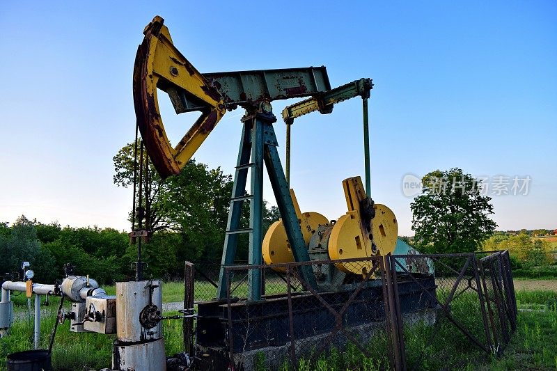 石油pumpjack