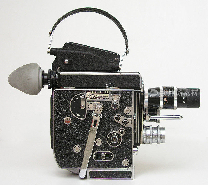 老式博莱克斯电影摄像机。