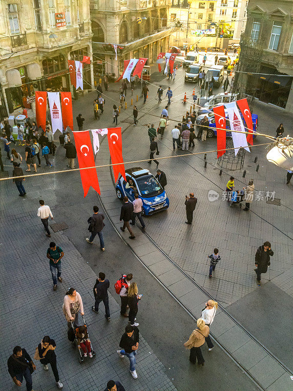 Istiklal大道,伊斯坦布尔