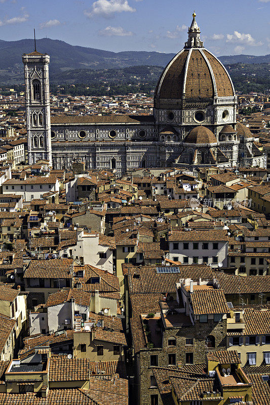 佛罗伦萨的屋顶和大教堂