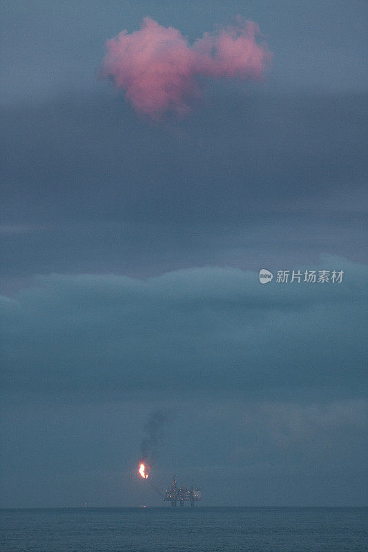 海上石油平台用燃气火焰