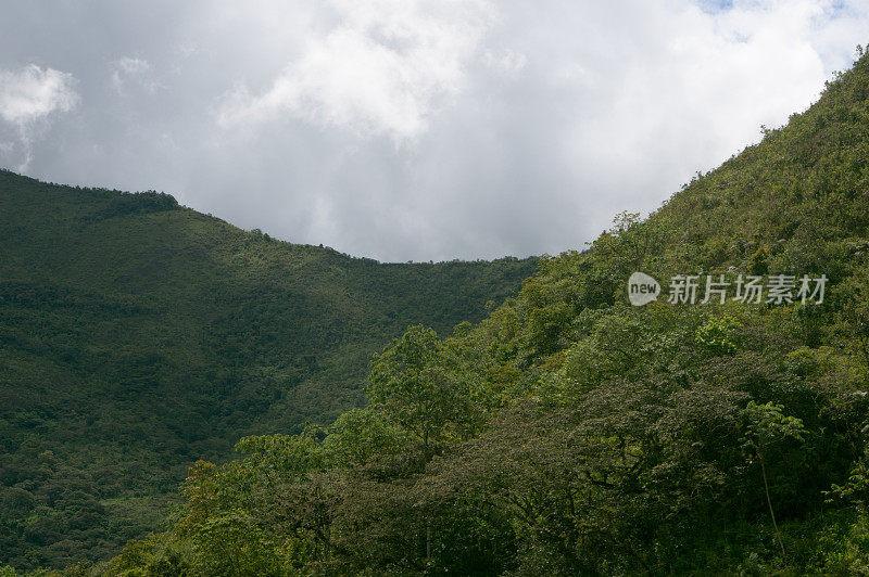 秘鲁马丘比丘的印加古道