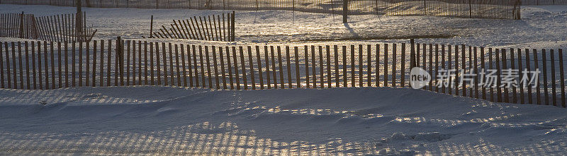 雪栅栏