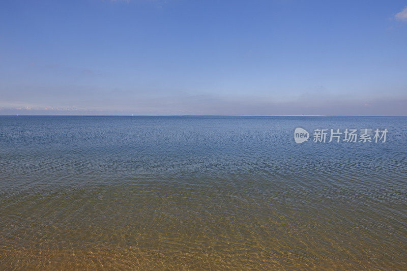 北海海岸风平浪静