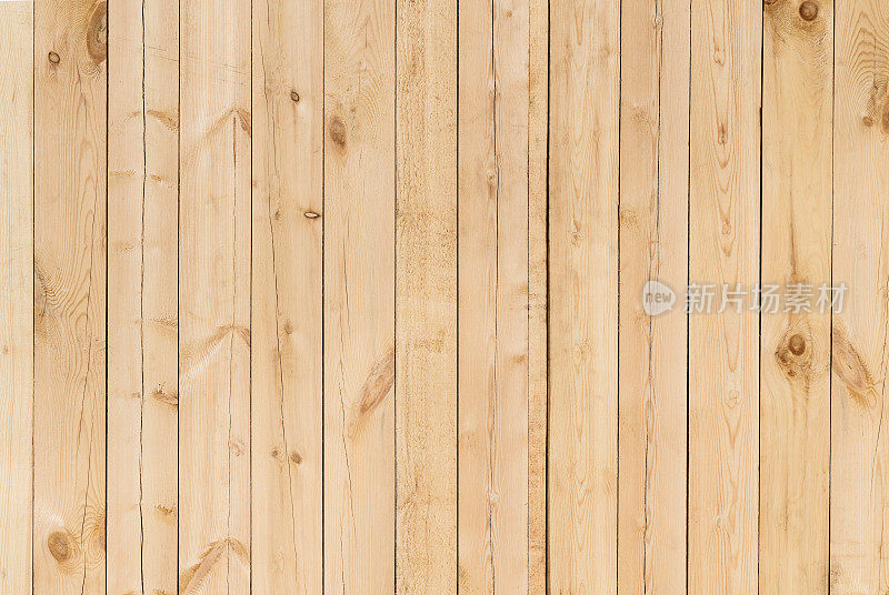 木质纹理背景，橡木木栅栏墙纹理背景
